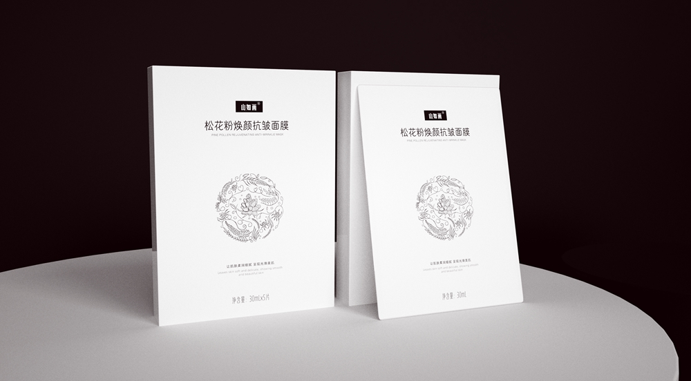 松花粉焕颜抗皱面膜